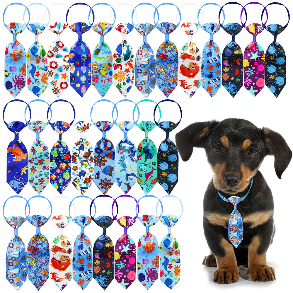Pet Supplies Coupon - 50 個犬グルーミング小型犬猫ネクタイ蝶ネクタイファッション犬ペット蝶ネクタイペット用品犬グルーミング