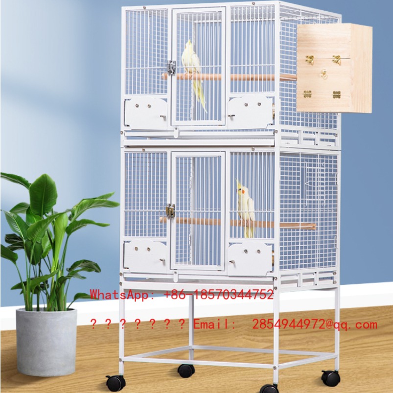 Bird Cage Parrot - 2026年 ピジョン大型鳥かごフィーダー 屋外用ブジ繁殖箱 鳥かご パラペットラック