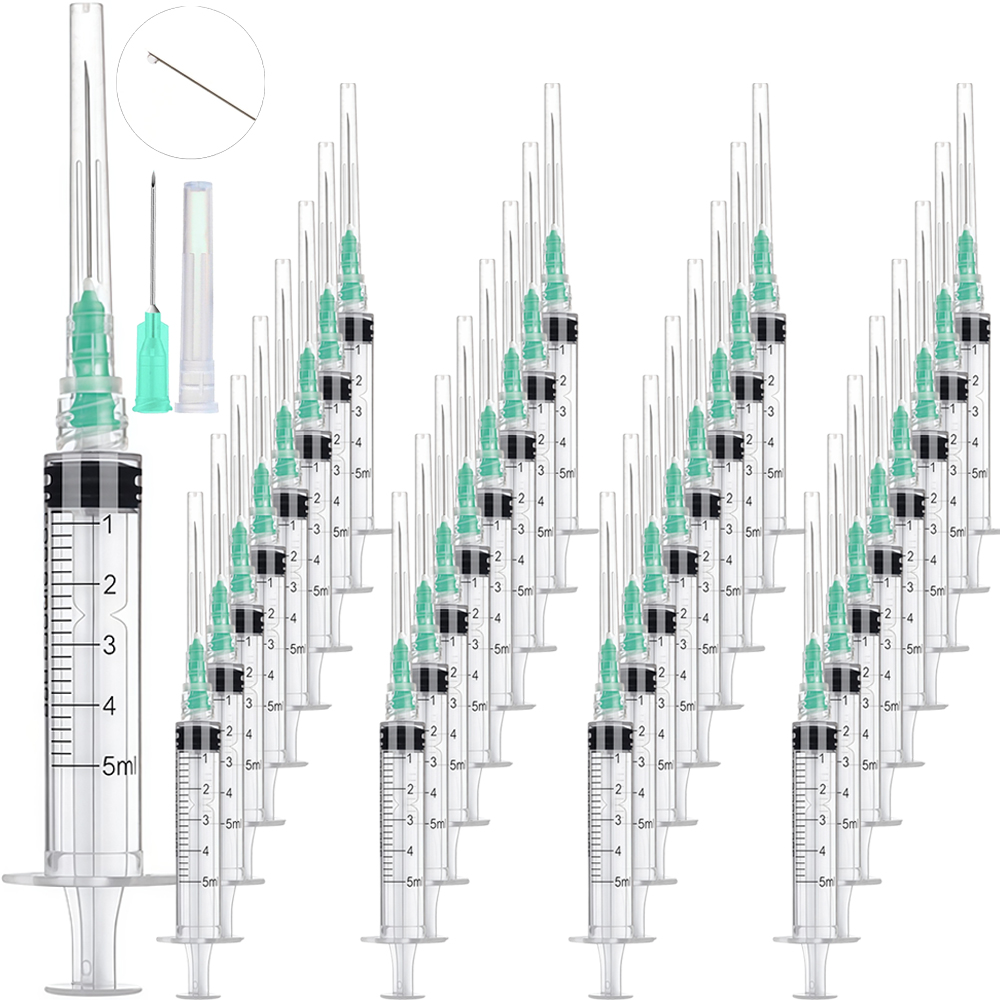 Pet Supplies Outlet - 5ml ルアーロックシリンジ、ペットや家畜に適しています、工業用、実験室での調剤、工芸品、DIY衣料品、ネイルアート、ラインストーンの貼り付け、実験室での調剤、工業用給餌、ペットの給餌、多目的、科学研究所、植物の水やり、水槽の水交換用シリンジ