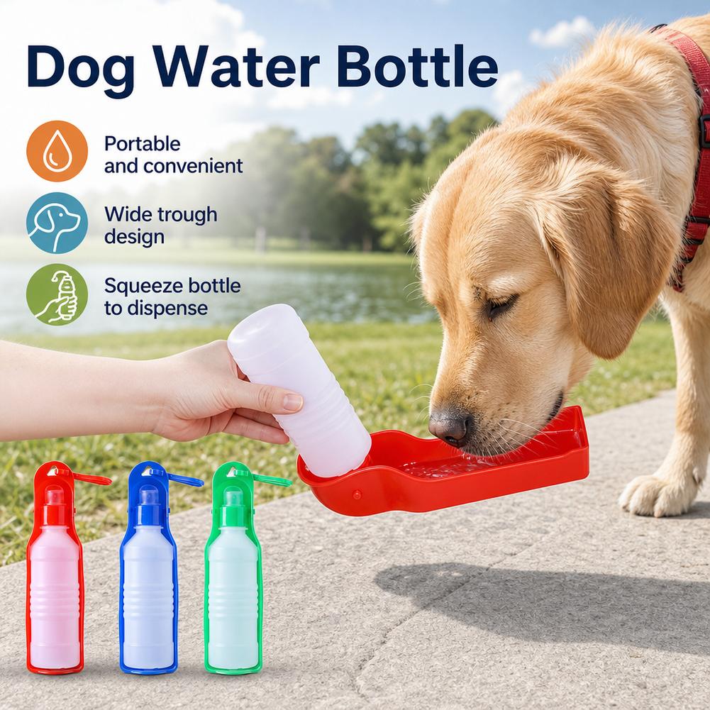 Pet Supplies Coupon - 携帯用ペット犬用ウォーターボトル、旅行用カップ、屋外用給餌器、ドリンクボウル、小型犬、大型犬、子犬、猫用ペット用品