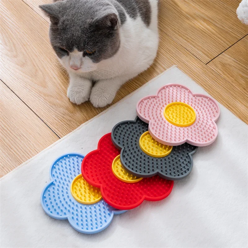 ペット用品 猫用舐めパッド ひまわり型シリコン製犬用舐めプレ - Pet Supplies Coupon のレビューと価格