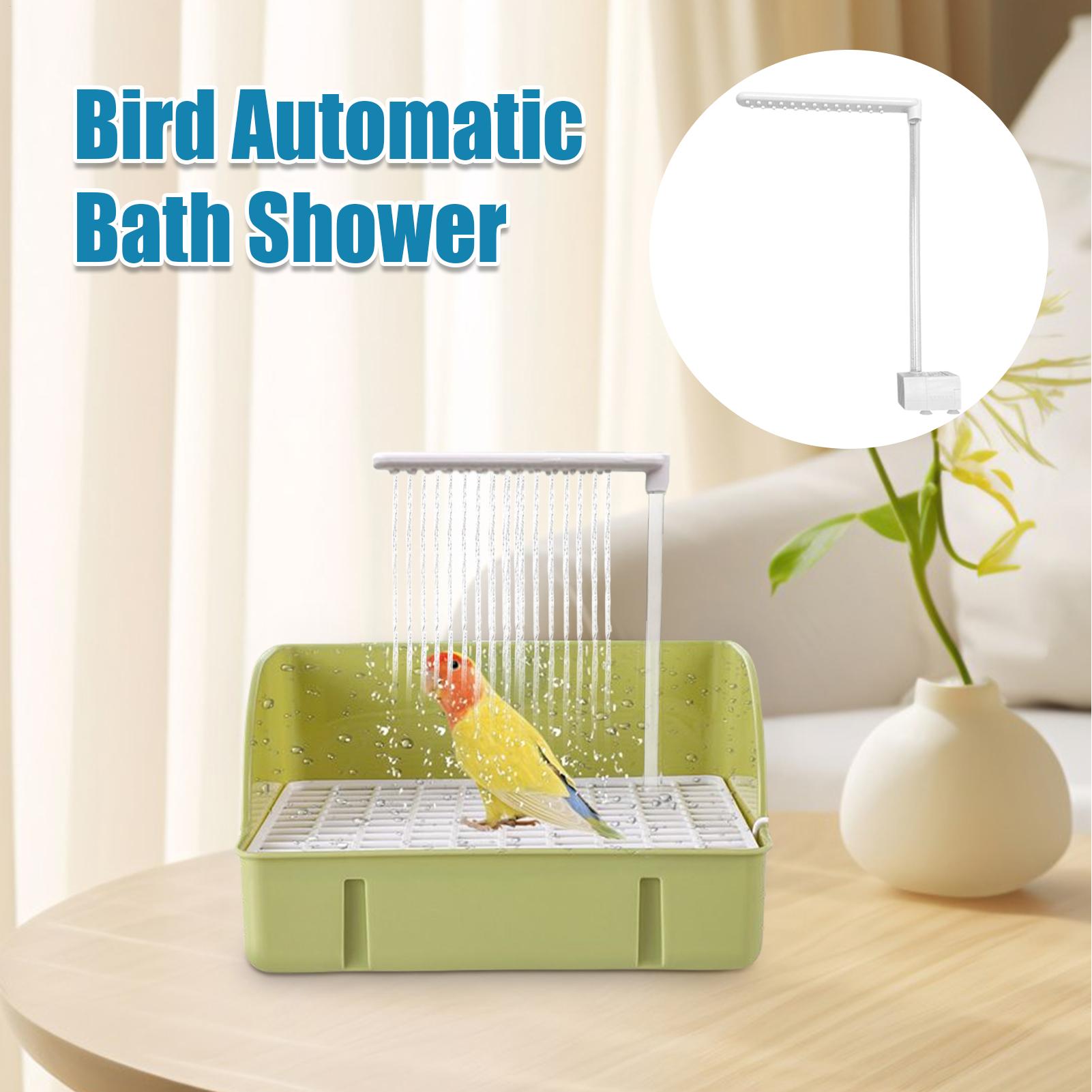 オウムシャワーケージバードバス噴水シャワーヘッド付き便利な自 - Bird Cage Parrot のレビューと価格