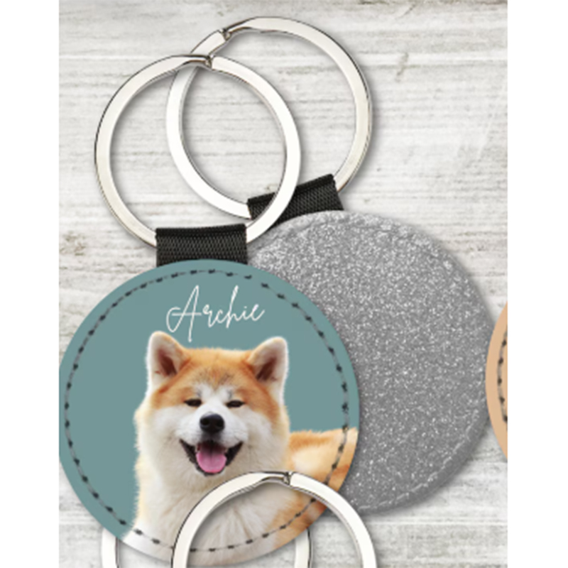 カスタムペット写真キーホルダー、パーソナライズされた犬猫の肖 - Pet Supplies Outlet のレビューと価格