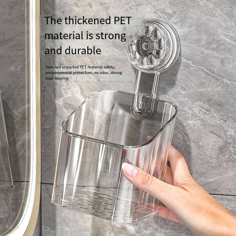 吸盤付き壁掛け収納ボックス,洗面台,トイレ,シャワー,ジェル - Pet Supplies Outlet のレビューと価格