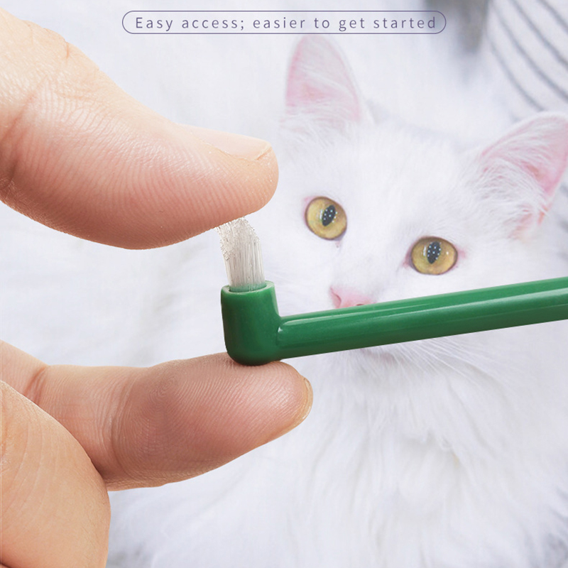 マイクロヘッド犬猫歯ブラシソフト 360 度マルチアングルペ - Pet Supplies Coupon のレビューと価格