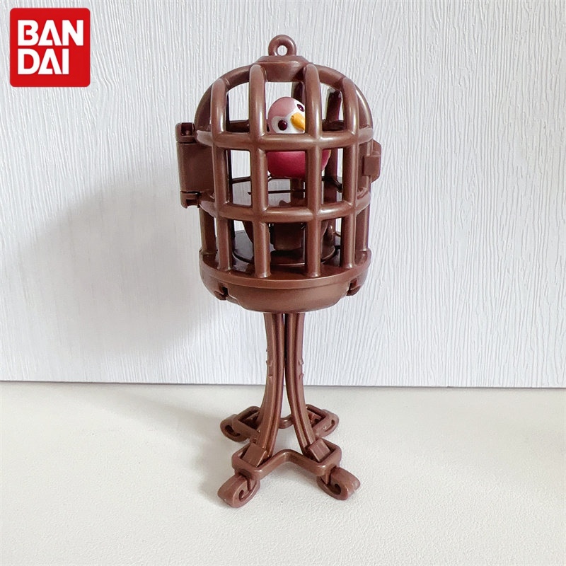 バンダイ鳥リングオウムカワセミリングガシャポンおもちゃミニス - Bird Cage Parrot のレビューと価格