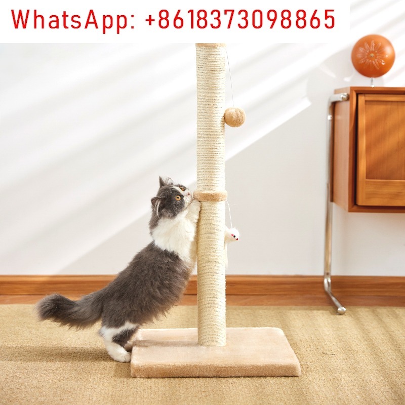 大型ローマ風柱型キャットクライミングフレーム - 頑丈なサイ - Cat Scratching Post のレビューと価格