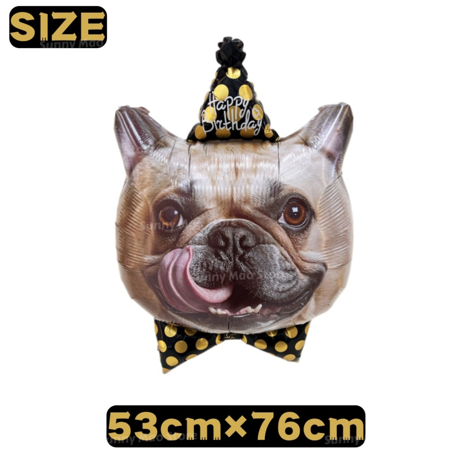 1/6 個犬の誕生日バルーンかわいい動物猫子犬ヘッドホイルバ - Pet Supplies Outlet のレビューと価格
