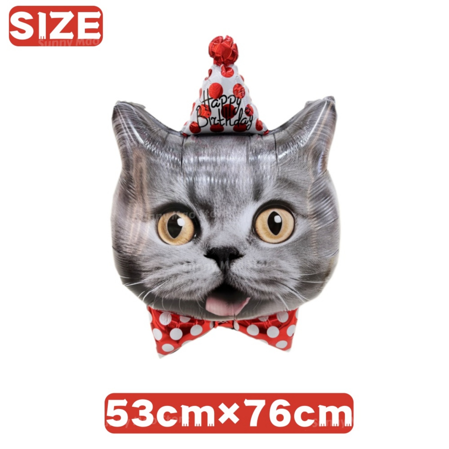 1/6 個犬の誕生日バルーンかわいい動物猫子犬ヘッドホイルバ - Pet Supplies Outlet のレビューと価格