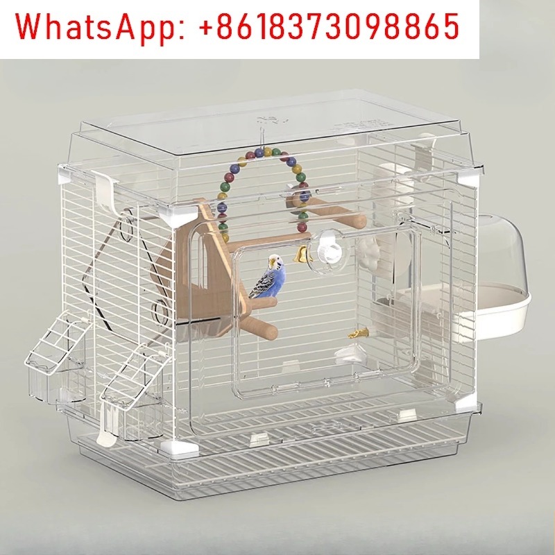 1個入り 鳥かご アクリル製 オウムケージ 家庭用 高級 透 - Bird Cage Parrot のレビューと価格