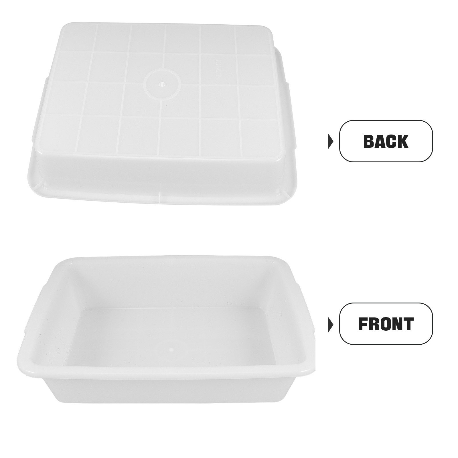 プラスチック製バードバス 14x10 ホワイトトレイ 広々と - Bird Cage Parrot のレビューと価格