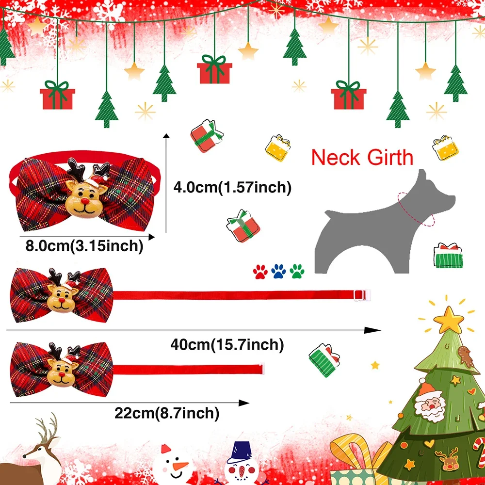 クリスマスのための犬、蝶ネクタイ襟、クリスマス犬用品、ペット - Pet Supplies Coupon のレビューと価格
