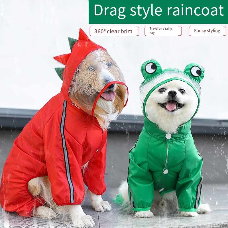 犬用レインコート 防水 Dogface 大型犬用レインコート - Pet Supplies Coupon のレビューと価格