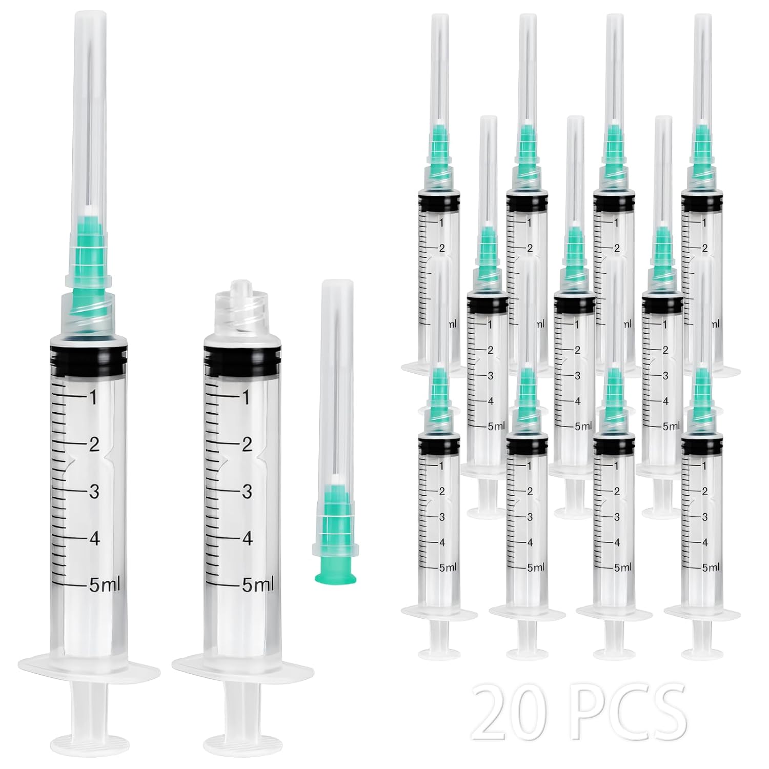5ml ルアーロックシリンジ、ペットや家畜に適しています、工 - Pet Supplies Outlet のレビューと価格