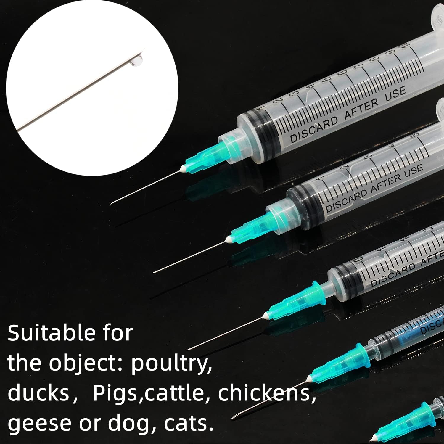 5ml ルアーロックシリンジ、ペットや家畜に適しています、工 - Pet Supplies Outlet のレビューと価格