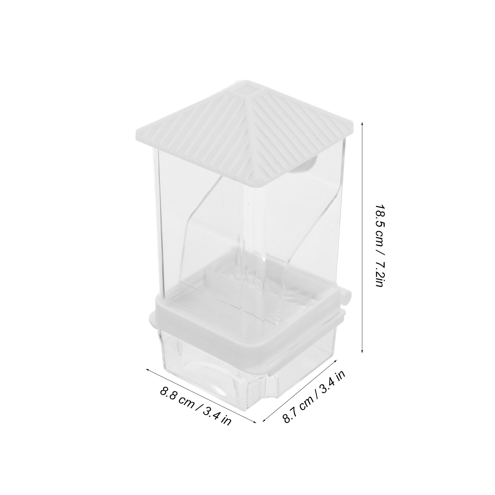 自動バードフィーダー プラスチック製 防滴仕様 オウム用餌皿 - Bird Cage Parrot のレビューと価格
