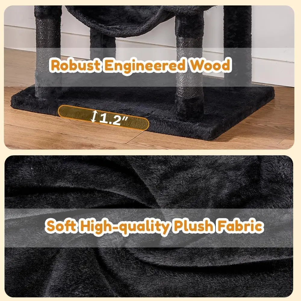 67層構造XLキャットタワー（大型室内猫用）、ハンモック、サ - Cat Scratching Post のレビューと価格